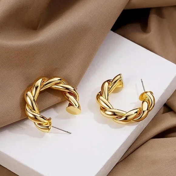 Twisted Chunky Earrings